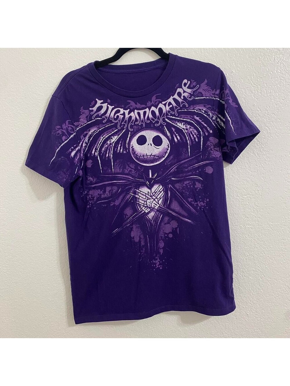 Purple Nightmare Before Christmas Jack Skellington T-Shirt